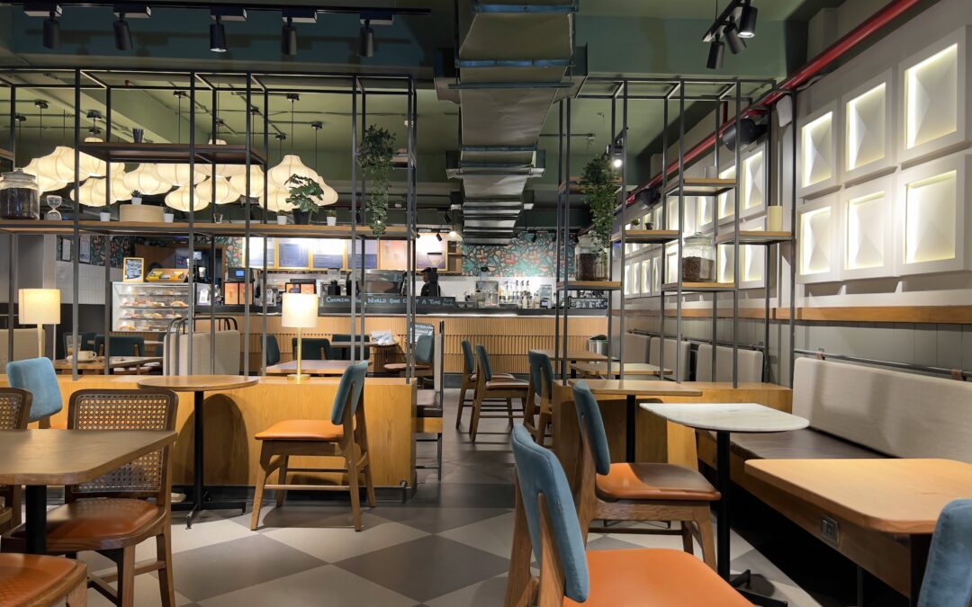 Inside of a coffee shop