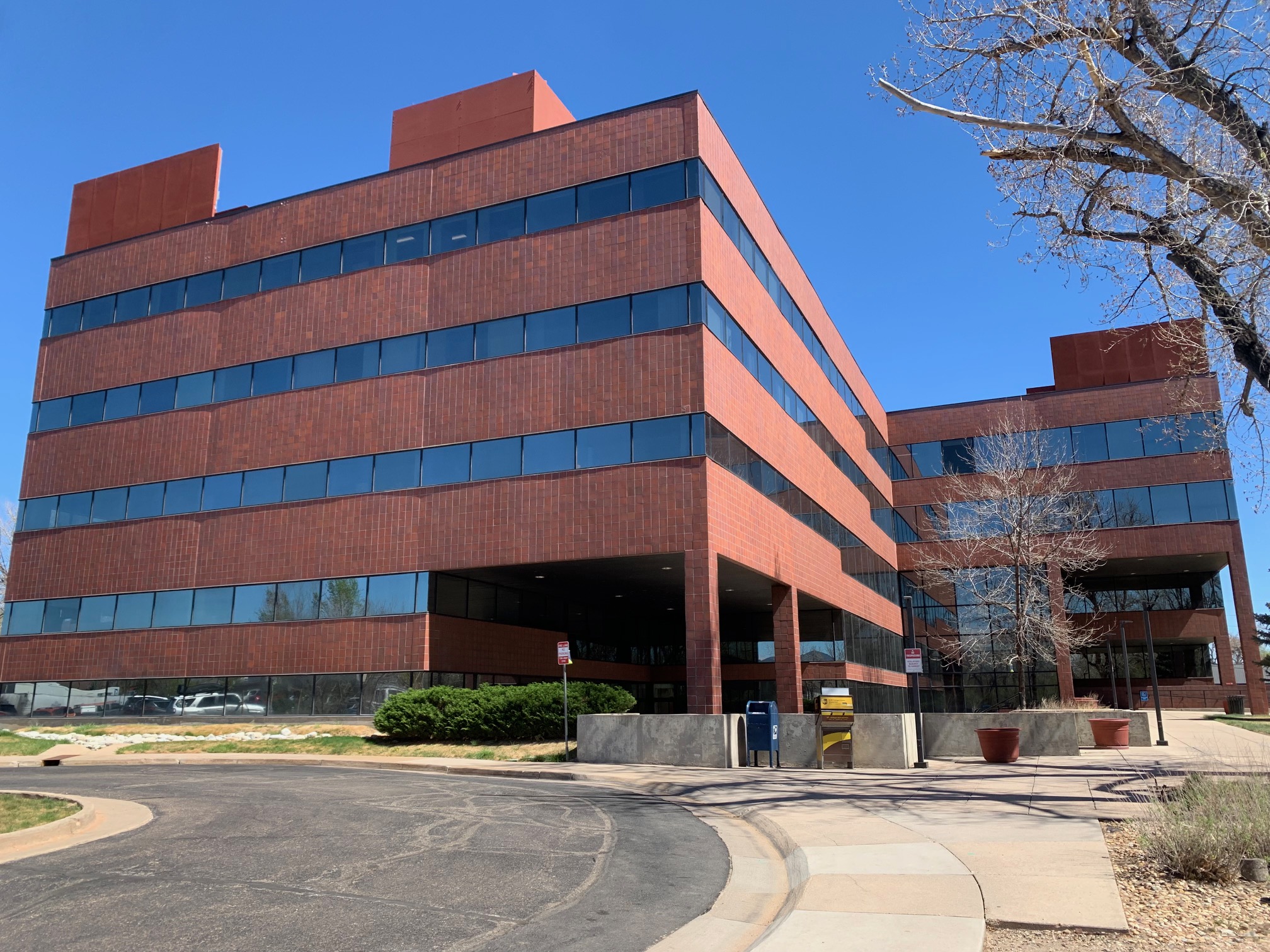 denver office exterior 2026 Metallic sign that reads Davis Business Law