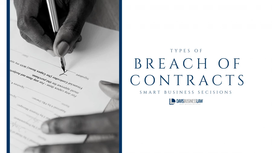 Types of Breach of Contracts